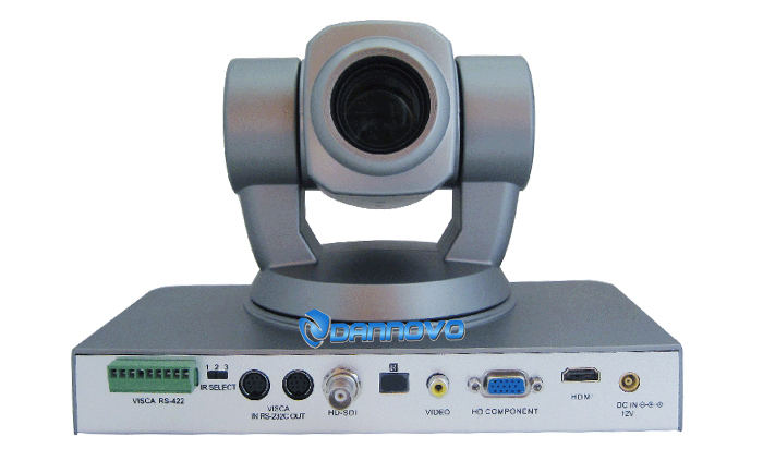 索尼機(jī)芯30倍變焦1080P高清視頻會議攝像機(jī)接口圖